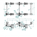 53009002-17, SUSPENSION ASSEMBLY, SPRING RIDE 96", 49" SP X 17" RH