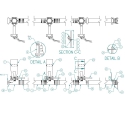 K-73803000, CEMENT DISCHARGE RETROFIT KIT 1050