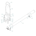 73803005, HOSE TUBE KIT ADD ON INBOARD, 8" X 10' 6" 49" TANDEM