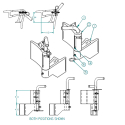 55003095, HINGE ASSEMBLY SLIDE & LOCK, S&P ON S&P