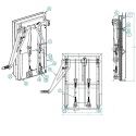 55003999-16, COAL DOOR ASSEMBLY ALUMINUM 16", SMOOTH SIDE WITH CAST HANDLE & FLOW CONTROL