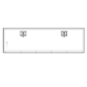 28111824-60 (RELATED PARTS) AERO TOOLBOX, 18" X 24" X 60", ALUMINUM MILL/POLISHED SINGLE DOOR