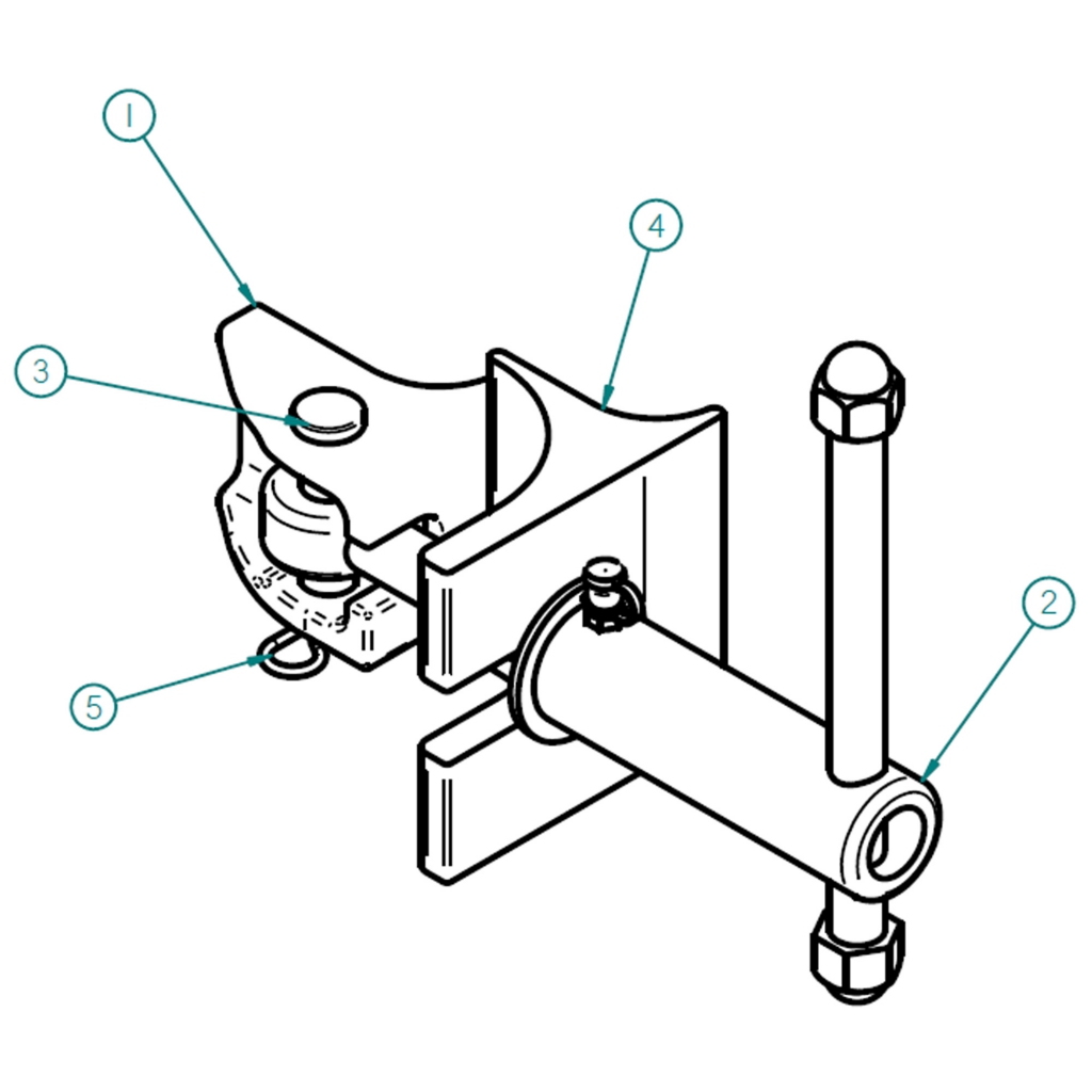 55006032 SIDE WINDER ASSEMBLY, SMOOTH SIDE OUTSET