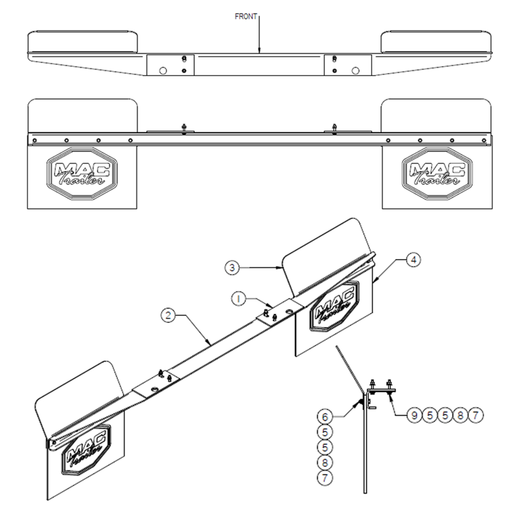 70020033, FLAP, STANDARD KIT BEHIND AAL SLIDER