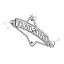 57008028, LOGO ASSEMBLY, TRAILSTAR BLUE