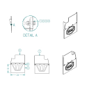 70020038, FLAP ASSEMBLY FRONT OF AXLE WELD-ON, PLASTIC STANDARD