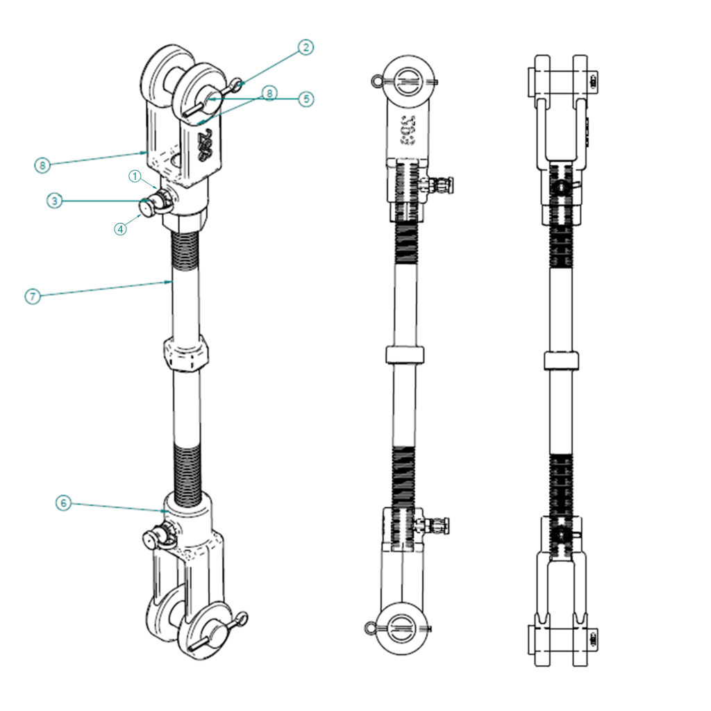 55007732-1, COAL DOOR LINKAGE, FLOW CONTROL