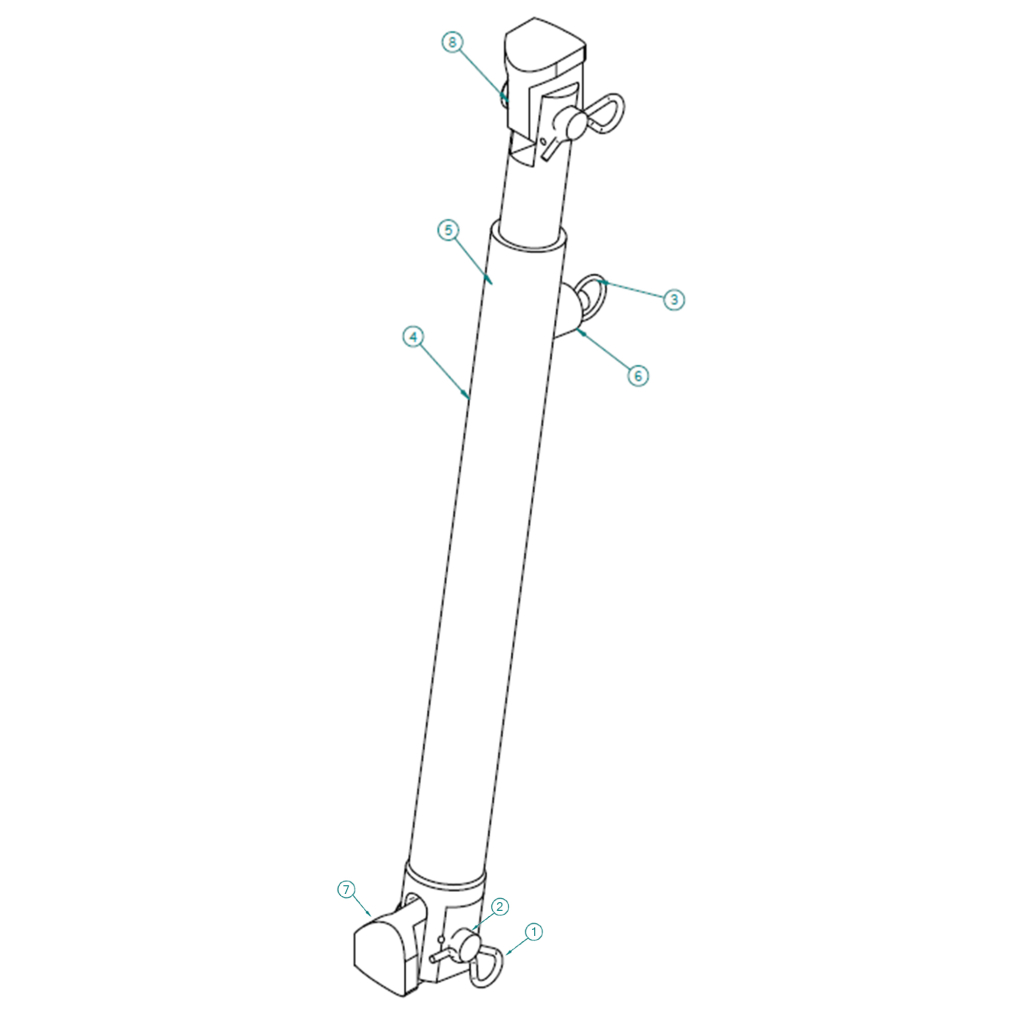 57570336, FOLDING HANDRAIL, P.S MAC STEP