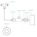 90008201, AIR GAUGE ASSEMBLY, TRAILSTAR FRAMELESS DUMP