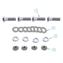 K-MUDFLAP-BOLT, MUD FLAP BOLT KIT