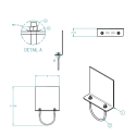 73223306, BRACKET ASSEMBLY, 4" PIPE