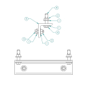 73222602, RR EXTENSION SUPPORT BRACKET