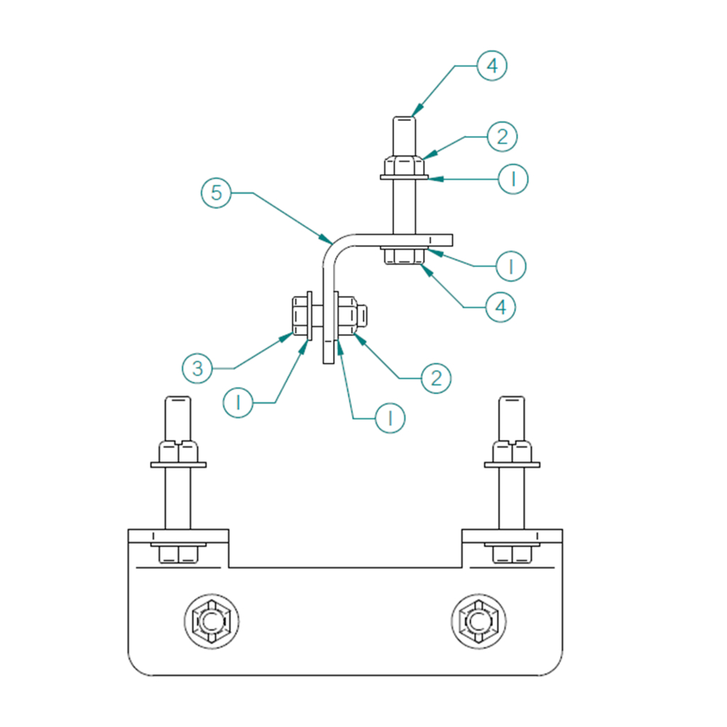 73222603, FR EXTENSION SUPPORT BRACKET