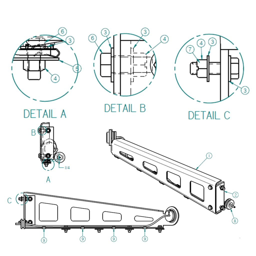 73520151-1, FRONT FENDER BRACKET ASSEMBLY, PS, FRONT