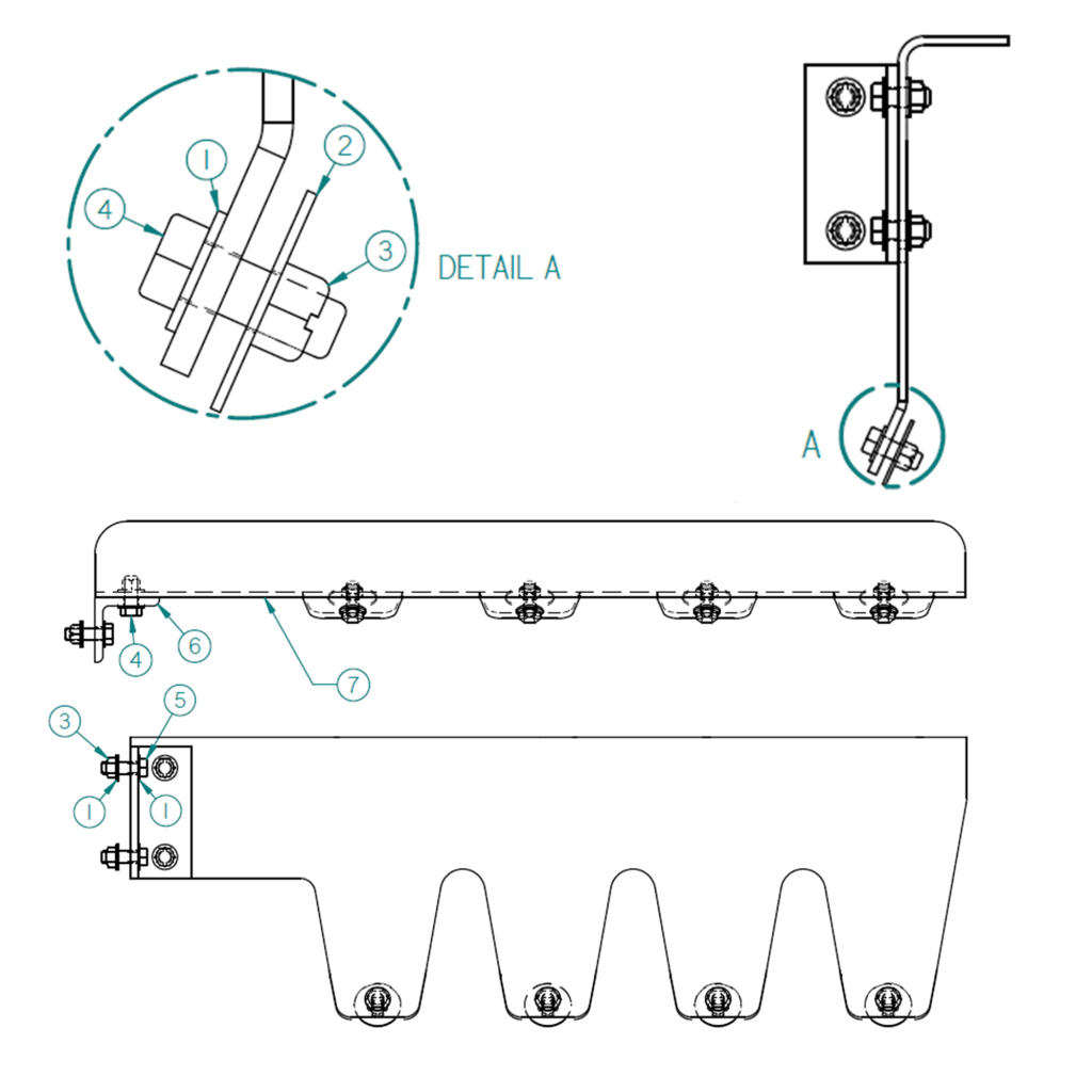 73520256, FENDER BRACKET ASSEMBLY, OUTSIDE ANGLE, LEFT SIDE