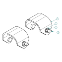 58006348, FRONT WEAR PAD KIT