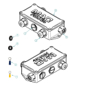 58003157-1, JUNCTION BOX KIT, FRAMELESS, 3/4" NPT