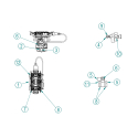 90015037 (RELATED PARTS) 2S1M ABS & EMERGENCY (DISC BRAKE) WITH T-BLOCK, FOR CLOSED TANDEM