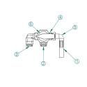 90005008, (1) BALL VALVE (STEEL & ALUMINUM BODY)