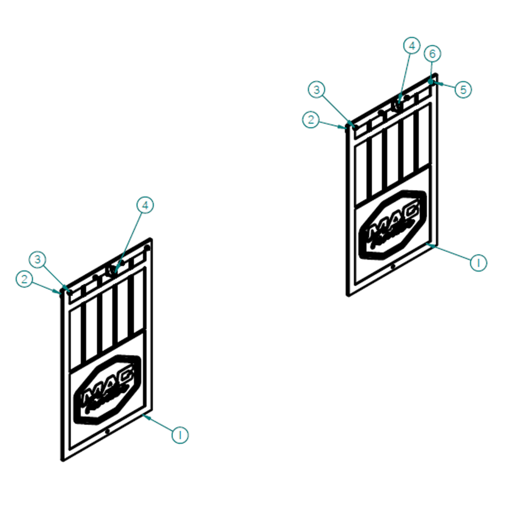 57000992, FLAP REAR OF TIRES SS DUMP & S&P TP FRAME TYPES