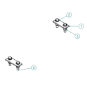 90004014, TANK MOUNTING HARDWARE KIT FRAME OR FRAMELESS