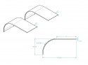K-71000119-25.7, FENDER 1/2 TANKER BRITE SMOOTH (FENDERS ONLY)
